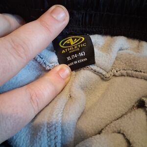 Athletic Works Black and Gray Pants